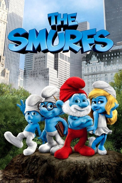 The Smurfs Blu-ray poster