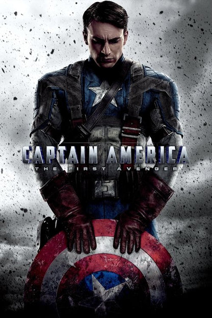 Captain America: The First Avenger Blu-ray poster