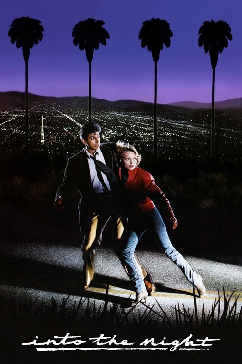 Into the Night VHS poster