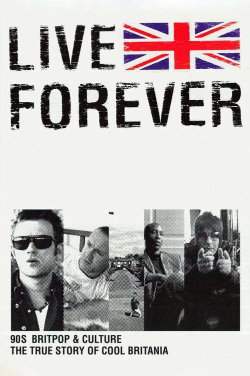 Live Forever DVD poster