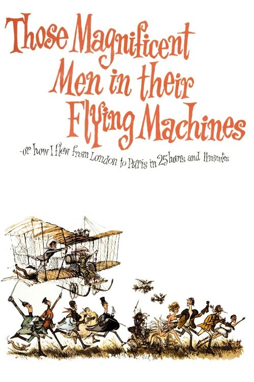Those Magnificent Men in Their Flying Machines or How I Flew from London to Paris in 25 Hours 11 Minutes DVD poster