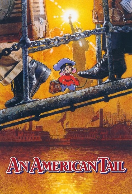 An American Tail VHS poster
