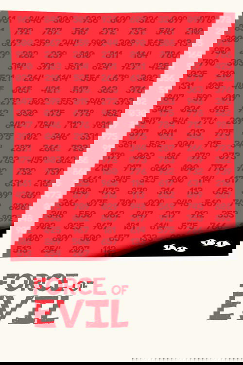 Force of Evil Blu-ray poster