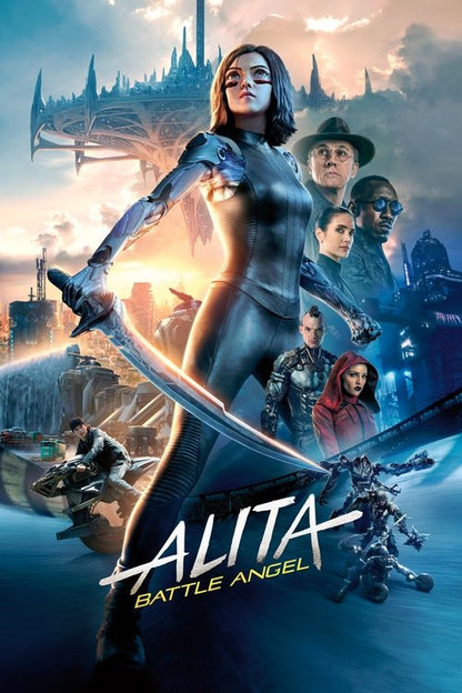 Alita: Battle Angel 4K UHD poster
