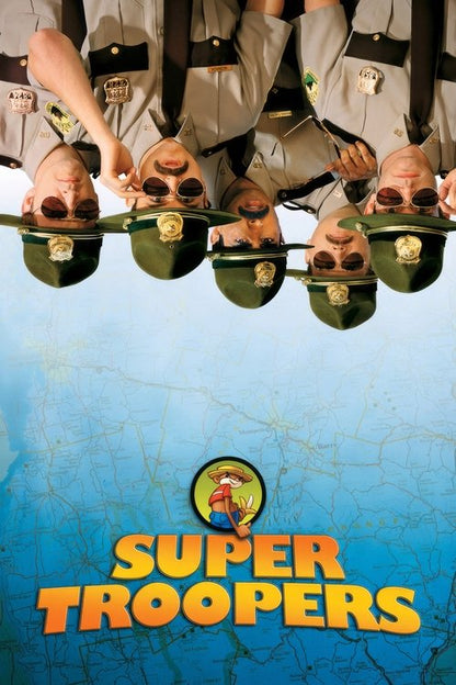 Super Troopers VHS poster