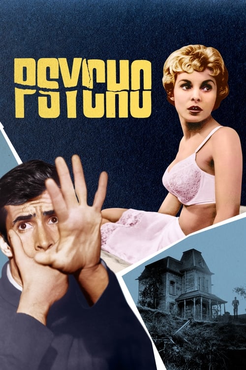 Psycho Blu-ray poster