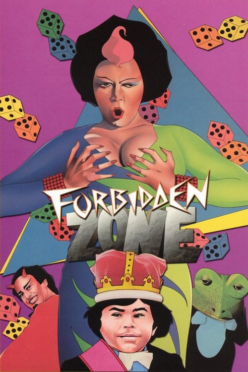 Forbidden Zone DVD poster