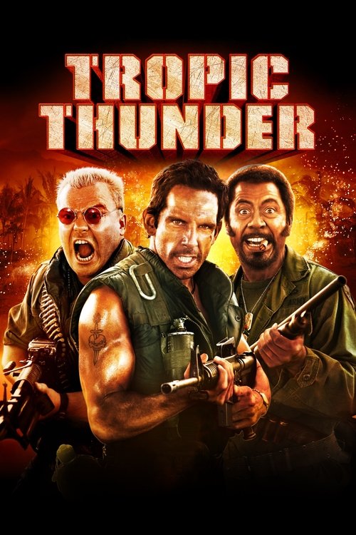 Tropic Thunder Blu-ray poster