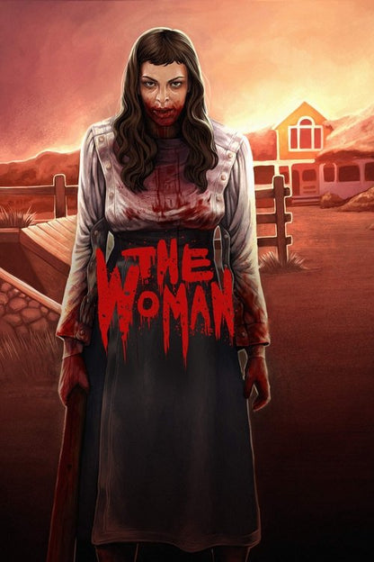 The Woman Blu-ray poster