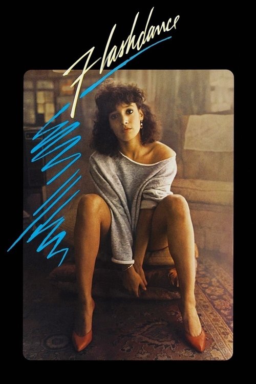 Flashdance VHS poster